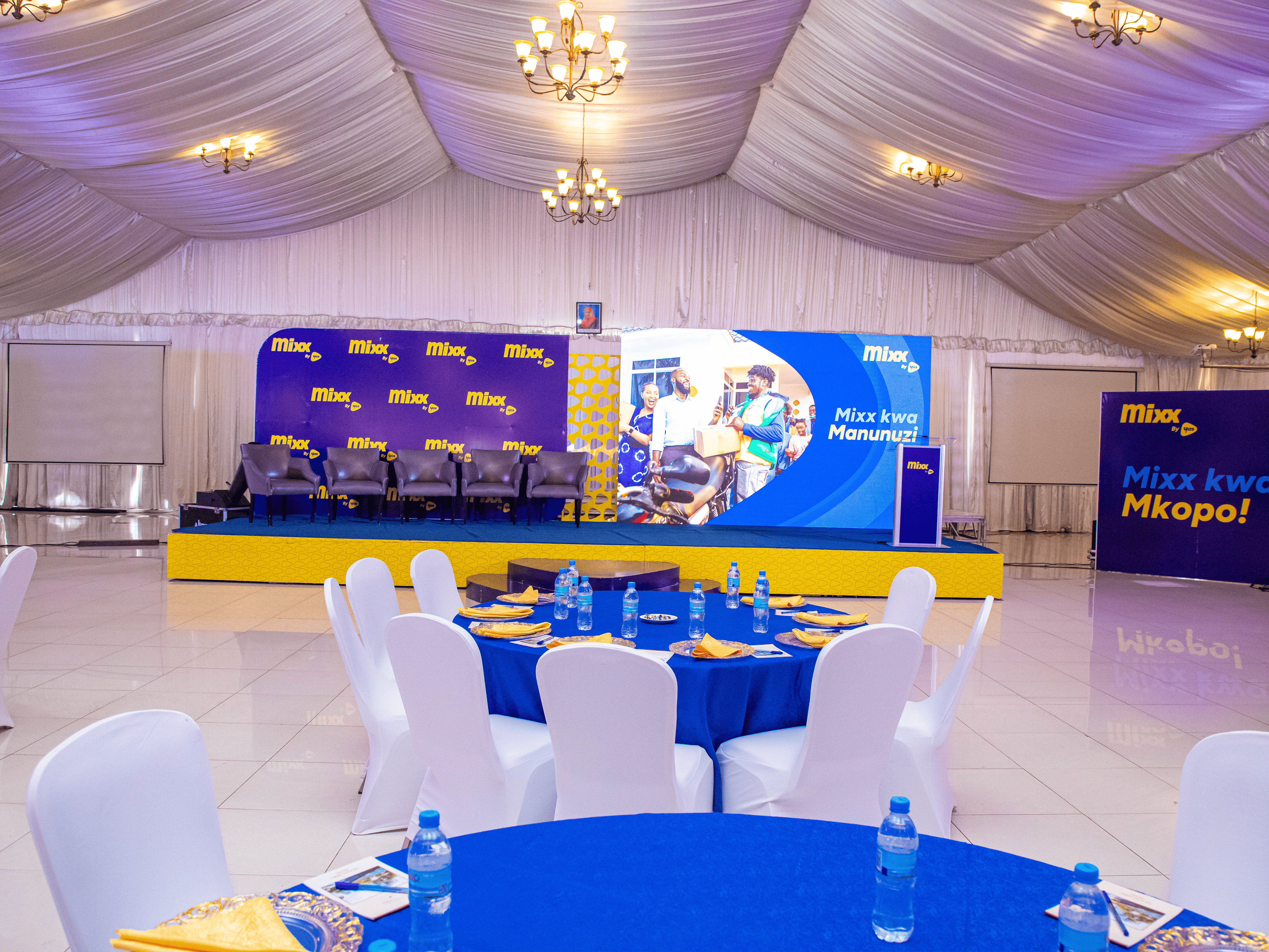 Image of the latest project done by Amplify Marketing known as Kila Hatua Mixx Campaign - Yas Tanzania